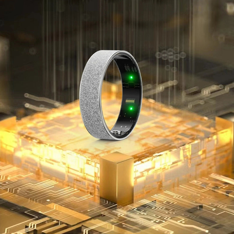 Cirqpulse Smart Ring, Frosted Design